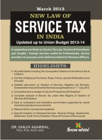 New  Law  of  SERVICE TAX  in  India